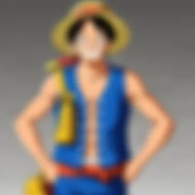 Illustration of character development arcs in One Piece