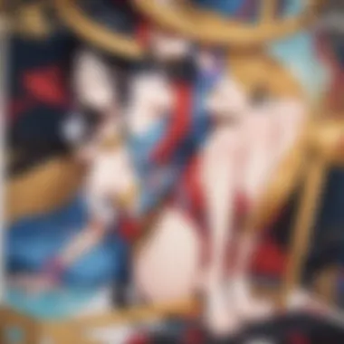 A graphic representation of significant themes present in One Piece, such as friendship and adventure.