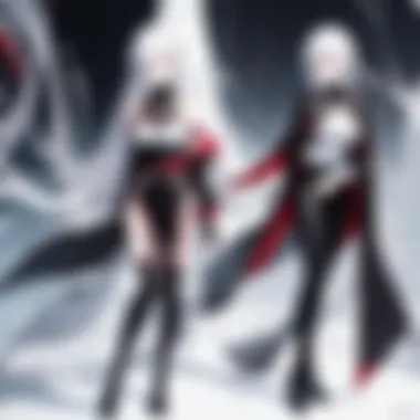 Sleek smartphone with 'Tokyo Ghoul' app interface on the screen