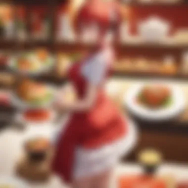 Artistry in Food Presentation in Shokugeki no Soma Exquisite Food Presentation
