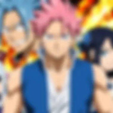 Character Growth: A Pivotal Flashback in Fairy Tail Character development flashback scene highlighting a pivotal moment for one of the main characters.