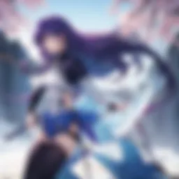 A captivating scene from Fate/Stay Night