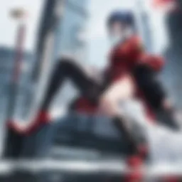 A vibrant collage of popular anime movie posters