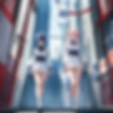 Viewer Engagement in Anime Series Viewers eagerly watching a new anime episode