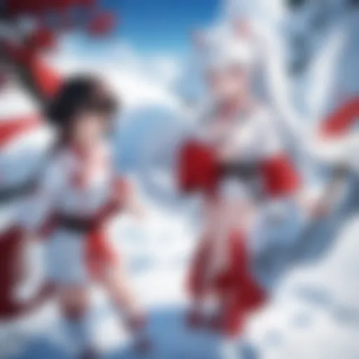 Illustration of a futuristic streaming platform showcasing Inuyasha all seasons