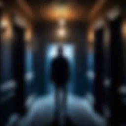 An intricate scene depicting the haunted setting from Ghost Hunt Season Two.