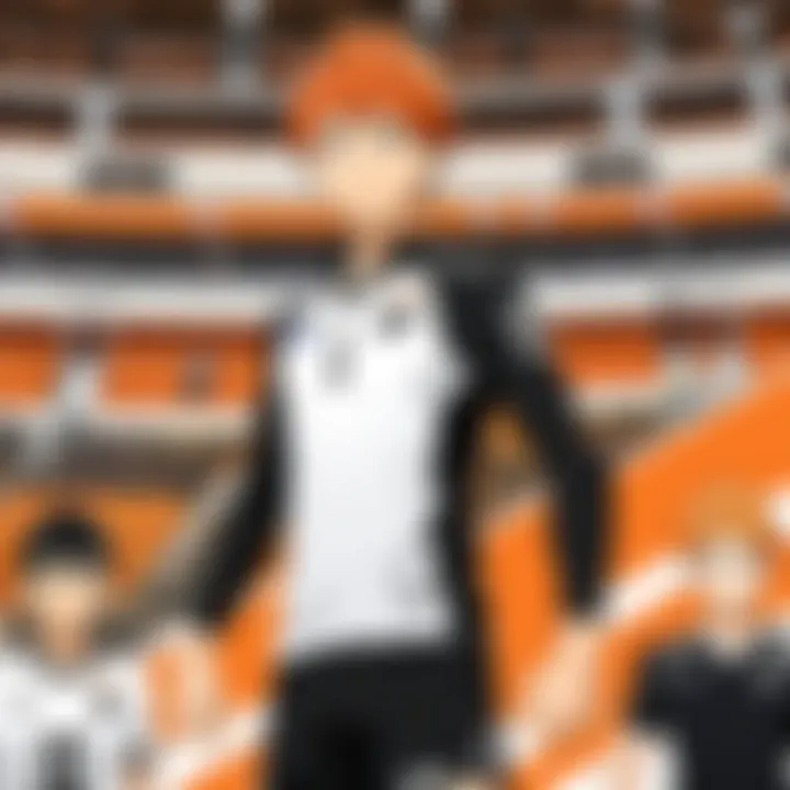 Screenshot of Haikyuu streaming platform interface