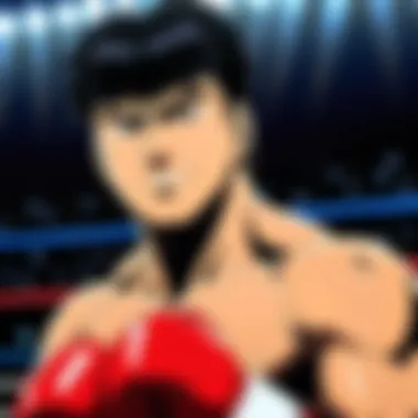 The Spirit of Sportsmanship Symbolic representation of boxing sportsmanship.