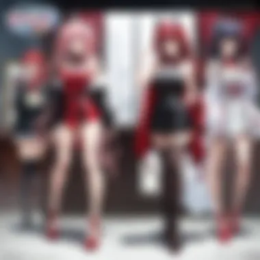 Comparison of Highschool DxD Figurine Styles Comparison of different Highschool DxD figurine styles and themes