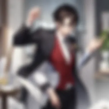 Hirotaka's Origins Unveiled An artistic representation of Hirotaka's origins and beginnings