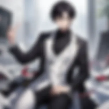 Hirotaka's Plot Influence A pivotal moment captured in a swirling vortex of emotions and decisions