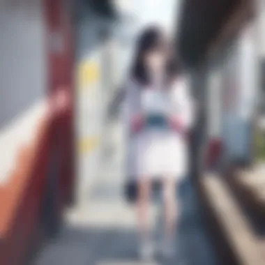 Hiyori, the determined protagonist in Noragami