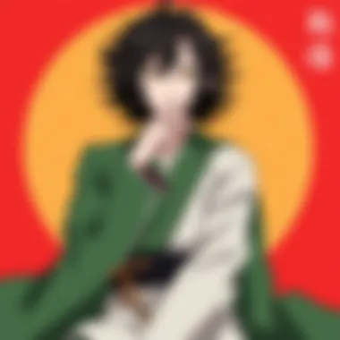 A collage of main characters from Kimetsu no Yaiba in an epic pose