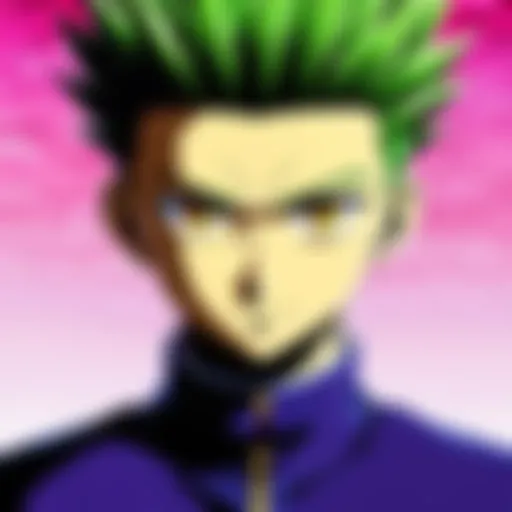 A captivating scene from Hunter x Hunter showcasing vibrant characters and dynamic animation.