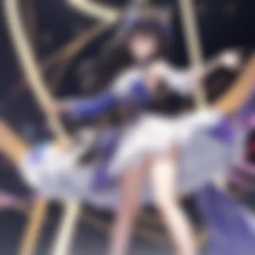 Captivating Idol Iris Stage Performance