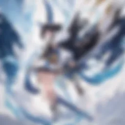 Intricate Brush Strokes on Manga Sketchbook