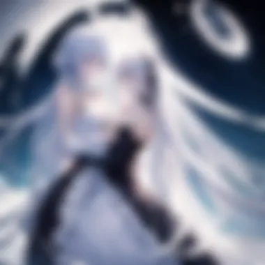Moonlit Embrace Dark silhouette embracing under the moonlight