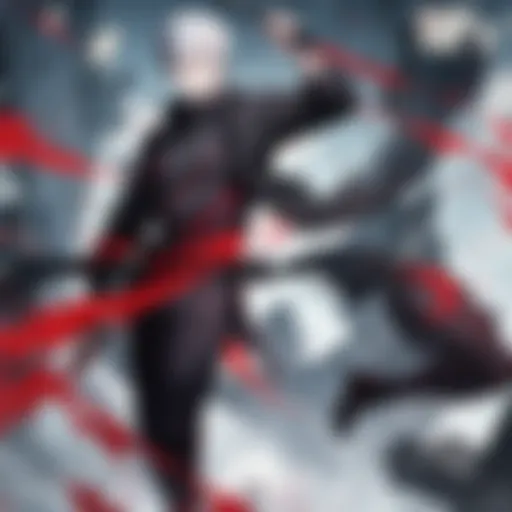 Key visual showcasing the main characters of Jujutsu Kaisen