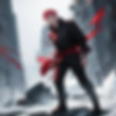 Artistic representation of the themes explored in Jujutsu Kaisen