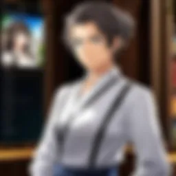 A visually stunning representation of light novel app interface showcasing diverse genres