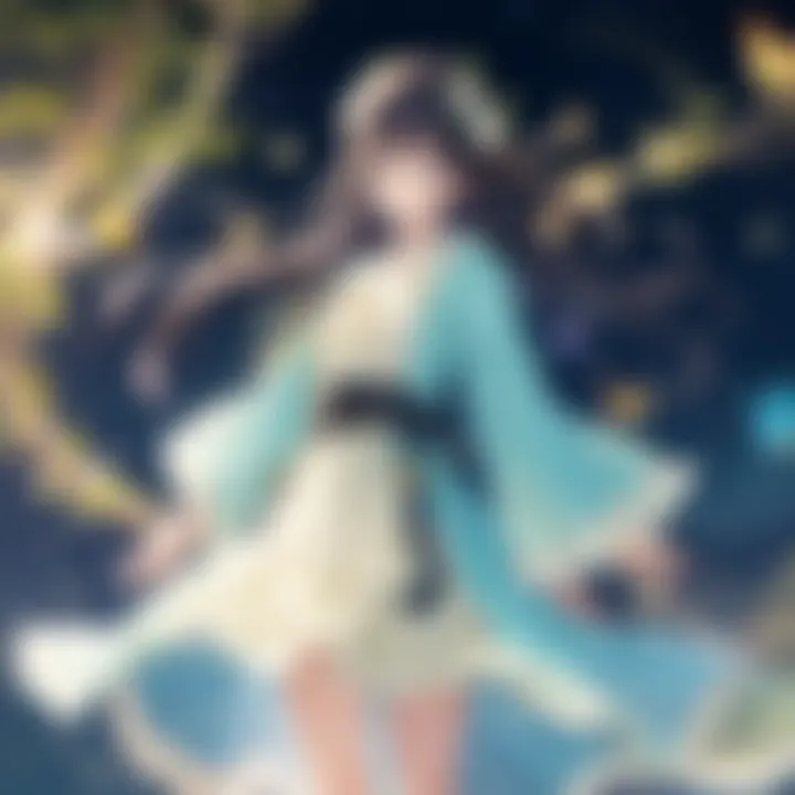 Magical Firefly Encounter in Hotarubi no Mori e
