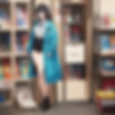 An engaging digital platform interface for ordering manga online