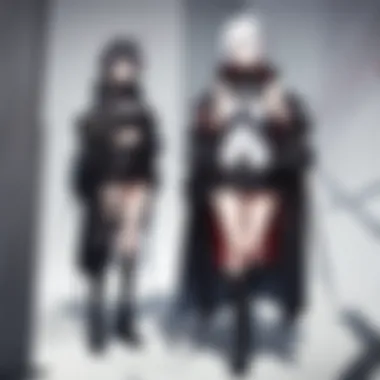 Character illustration showcasing key figures from the Midnight event