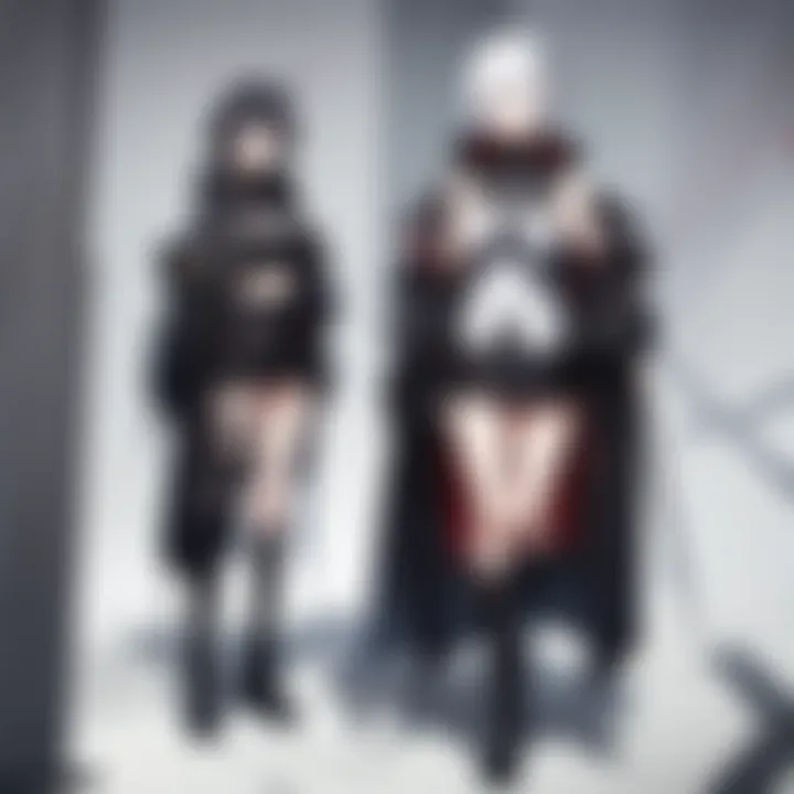 Character illustration showcasing key figures from the Midnight event