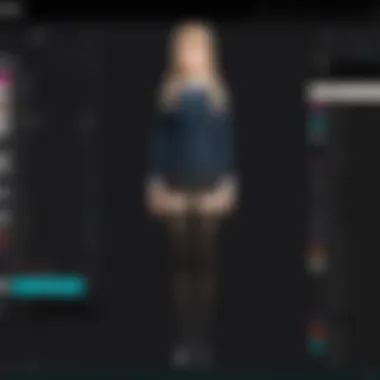 Streaming Interface Featuring Miru Tights A screenshot of the streaming interface displaying Miru Tights.
