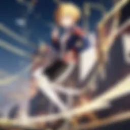 Symbolic representation of heroism in My Hero Academia