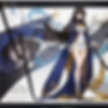 Mysterious C.C. in Code Geass tapestry