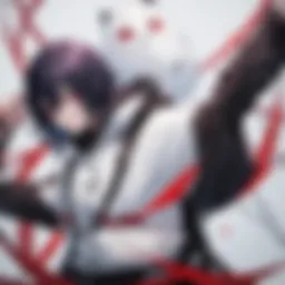 Mysterious Masked Character in Tokyo Ghoul