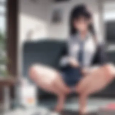 Evolving Relationship Emotional portrayal of Nagatoro and Senpai's evolving relationship