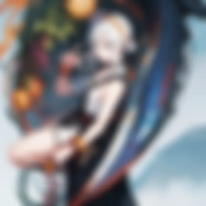 A symbolic image representing the themes of friendship and perseverance found throughout the Naruto series