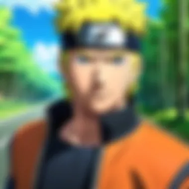 Stunning animation still from Naruto: Road to Ninja highlighting artistic style