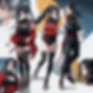 Connecting Characters in Naruto A visual representation of the main characters in Naruto, highlighting their relationships.
