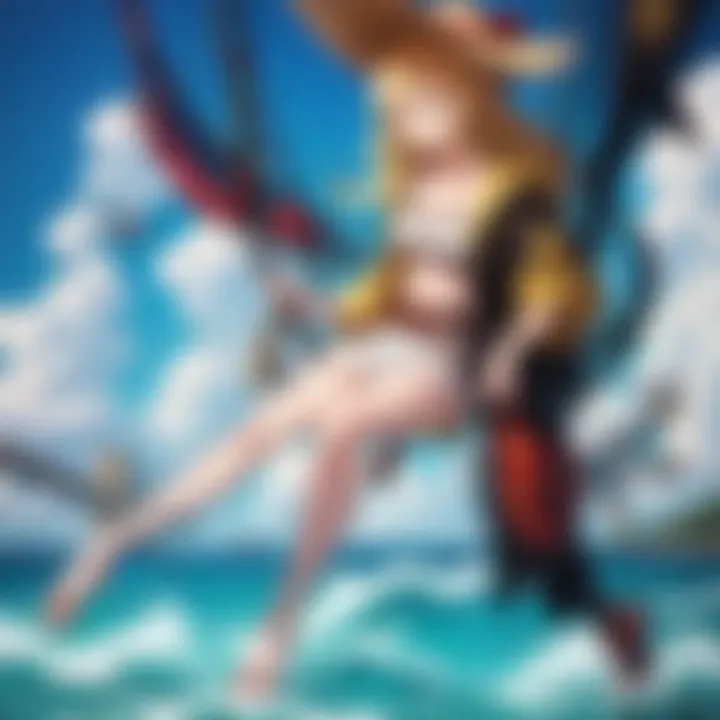Illustration of the main characters of One Piece standing united