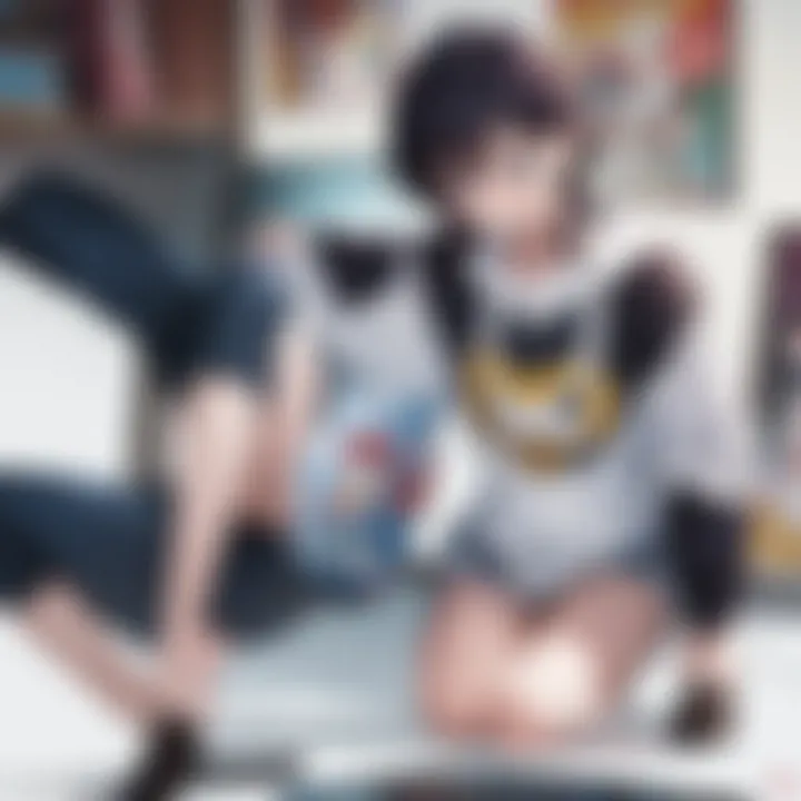An infographic comparing digital and print manga reading experiences
