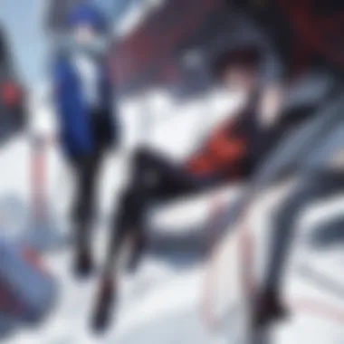 Exploring Themes: Existentialism and Identity A visual representation of the manga's thematic elements