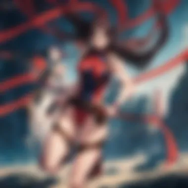 Intricate Animation Style A captivating scene showcasing the intricate animation style of Ninja Scroll.