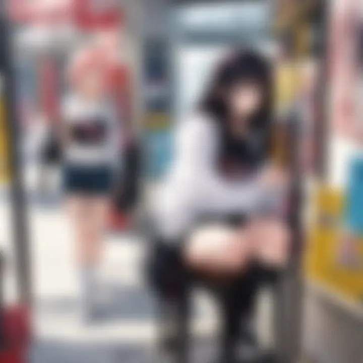 Artistic representation of empowerment in anime and manga