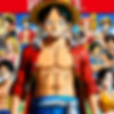 An infographic discussing the licensing agreements of One Piece on streaming platforms