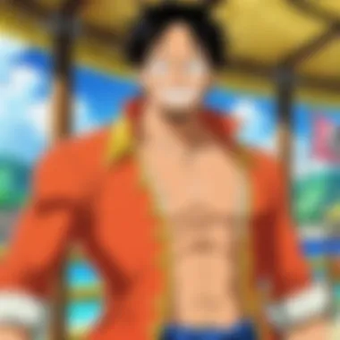 Localization Efforts in One Piece An illustration of the localization process for One Piece, highlighting cultural adaptations.