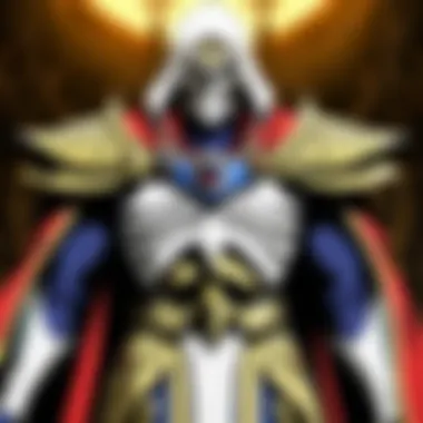 Ainz Ooal Gown: The Undying Overlord A captivating scene of Ainz Ooal Gown in his skeletal form, showcasing his powerful presence.