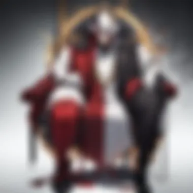 The Diverse Alliance: Characters of Overlord A striking image of the diverse cast of characters gathered in a strategic meeting.