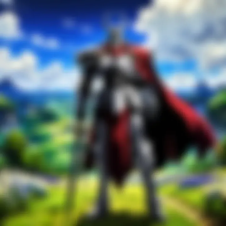 An illustration of the magical landscapes of the Overlord world, emphasizing its rich world-building.