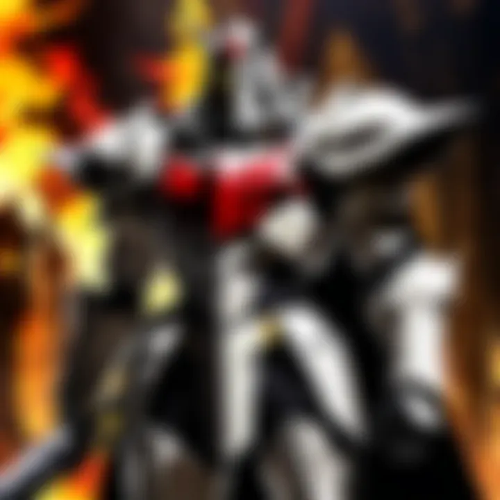 A visual representation of key thematic elements present in Overlord, such as power and morality.