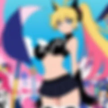 Streaming platforms showcasing Panty and Stocking availability