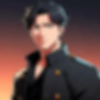 An artistic representation of the evolution of main characters throughout the story arc of Payback
