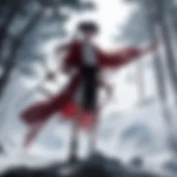 Samurai wielding a legendary sword